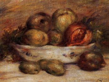 Pierre Auguste Renoir : Still Life with Fruit III